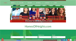 Desktop Screenshot of homesofheights.com